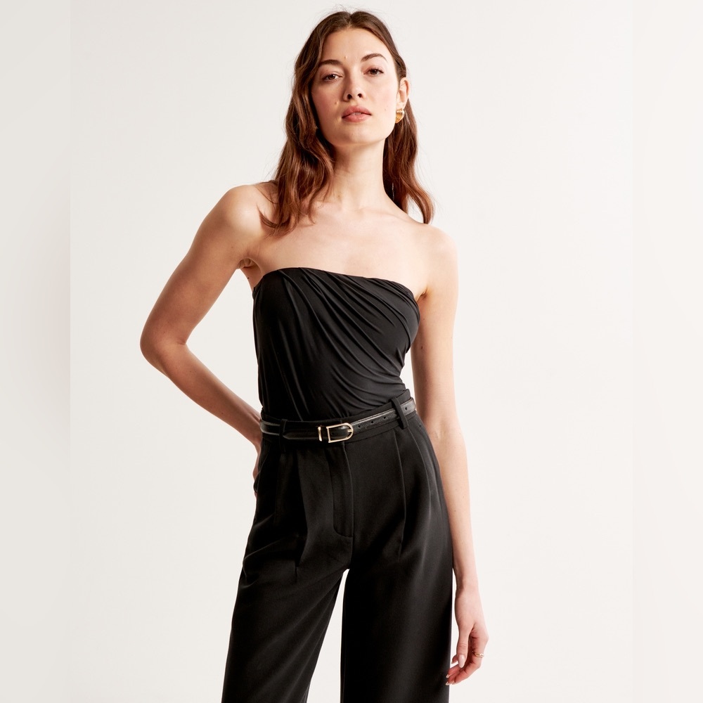 Abercrombie & Fitch Soft Matte Seamless Tube Top